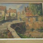 205 1386 OIL PAINTING
